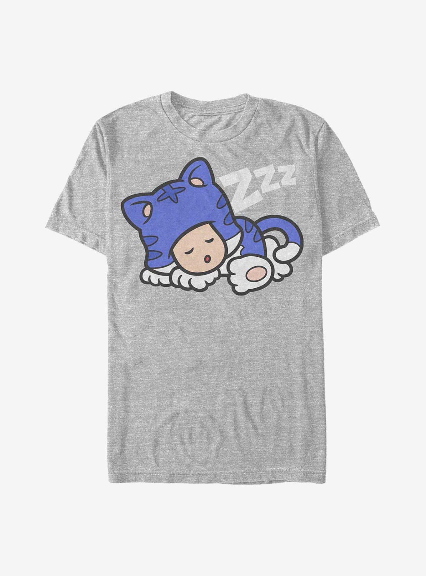 Nintendo Mario Snooze T-Shirt, ATH HTR, hi-res