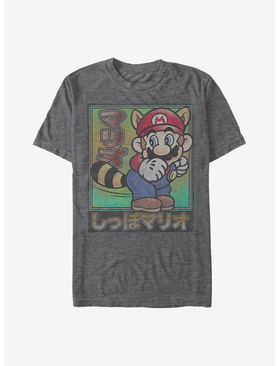 Nintendo Mario Wagging Tail T-Shirt, CHAR HTR, hi-res