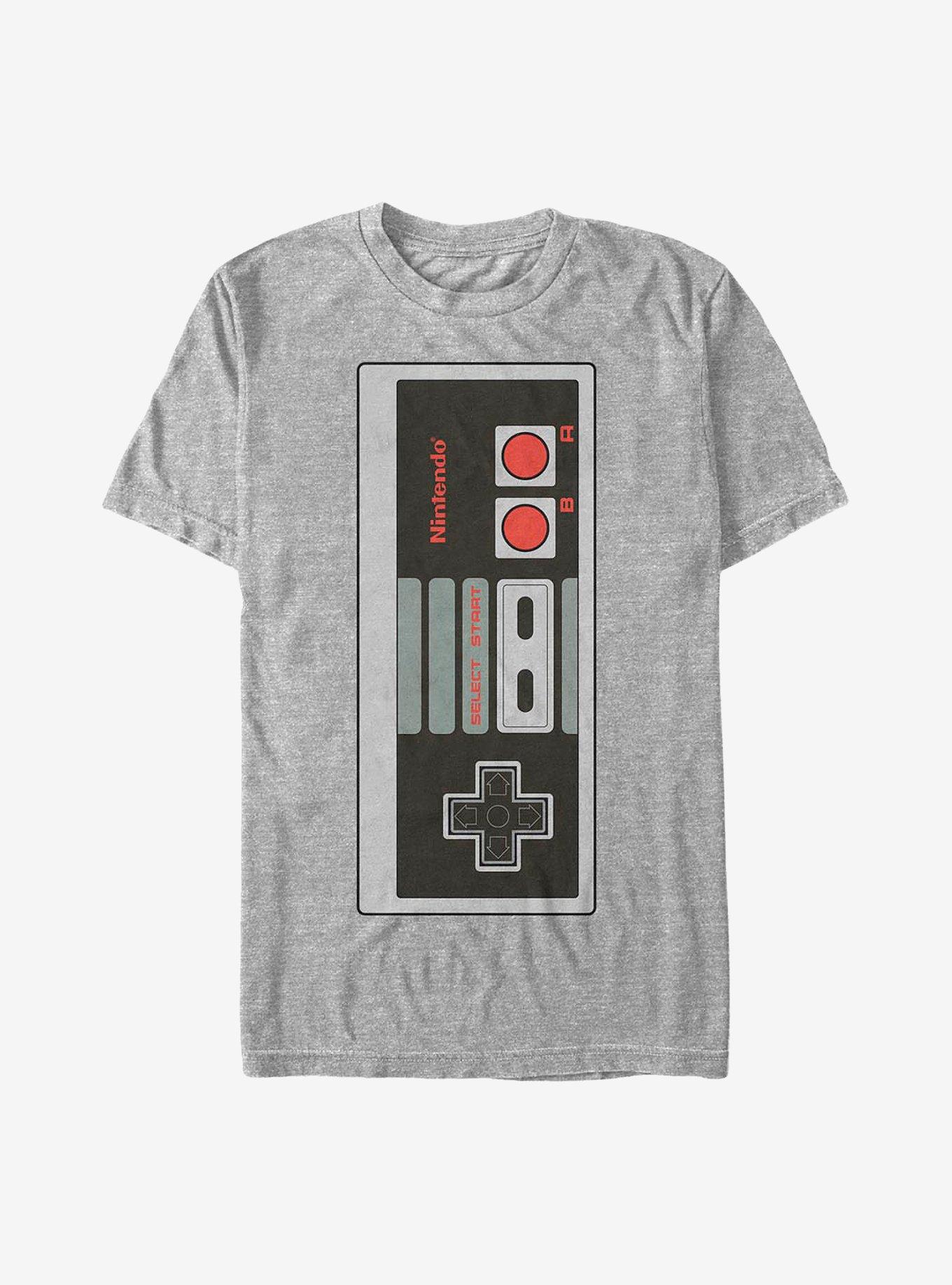 Nintendo Controller T-Shirt, ATH HTR, hi-res