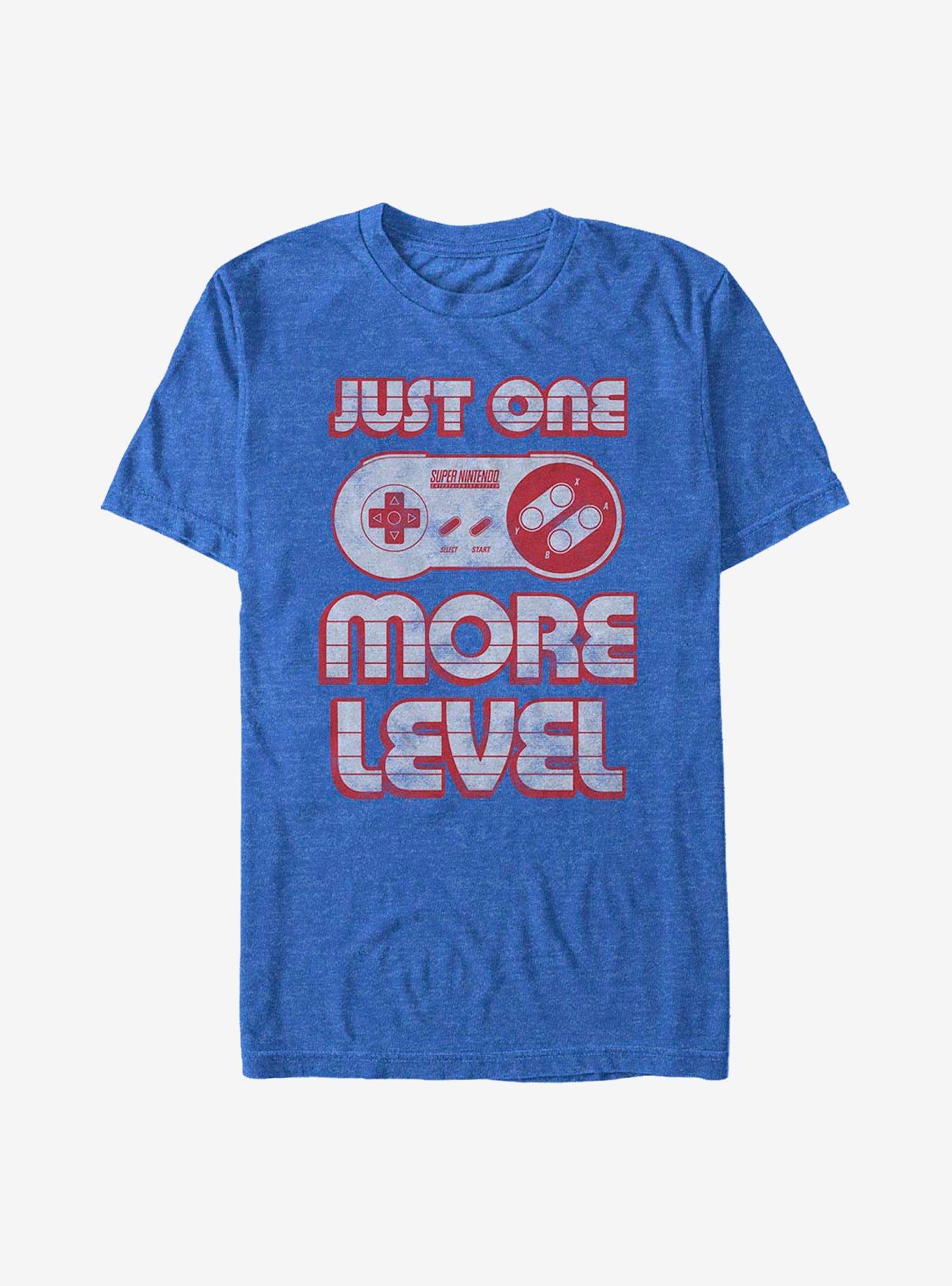 Nintendo One More Level T-Shirt, ROY HTR, hi-res