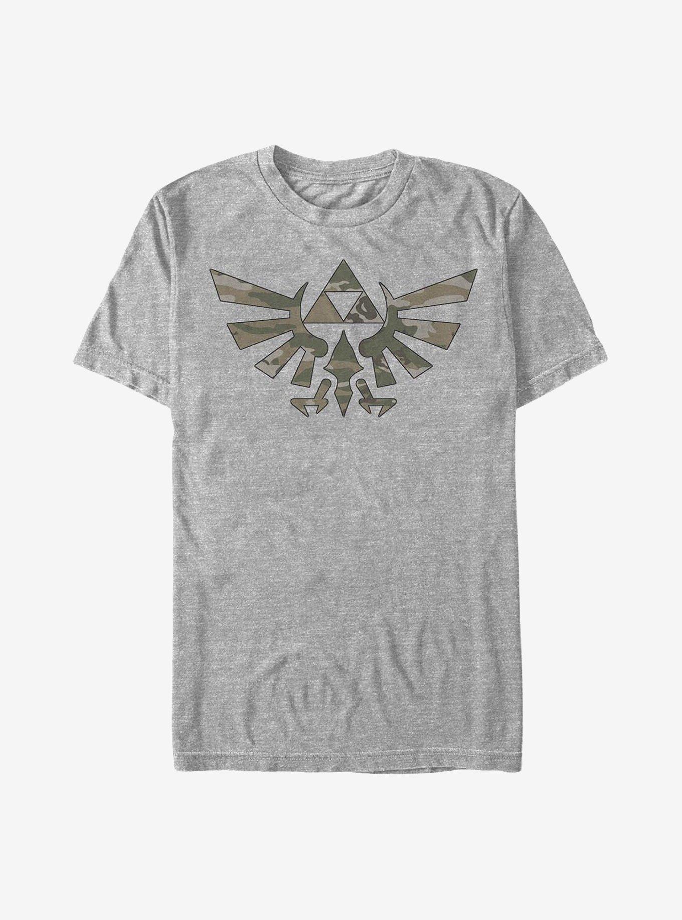 Nintendo Zelda Emblem T-Shirt, ATH HTR, hi-res