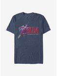 Nintendo Zelda Hey Ocarina T-Shirt, NAVY HTR, hi-res