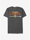 Nintendo Zelda Original Zelda Title T-Shirt, CHAR HTR, hi-res