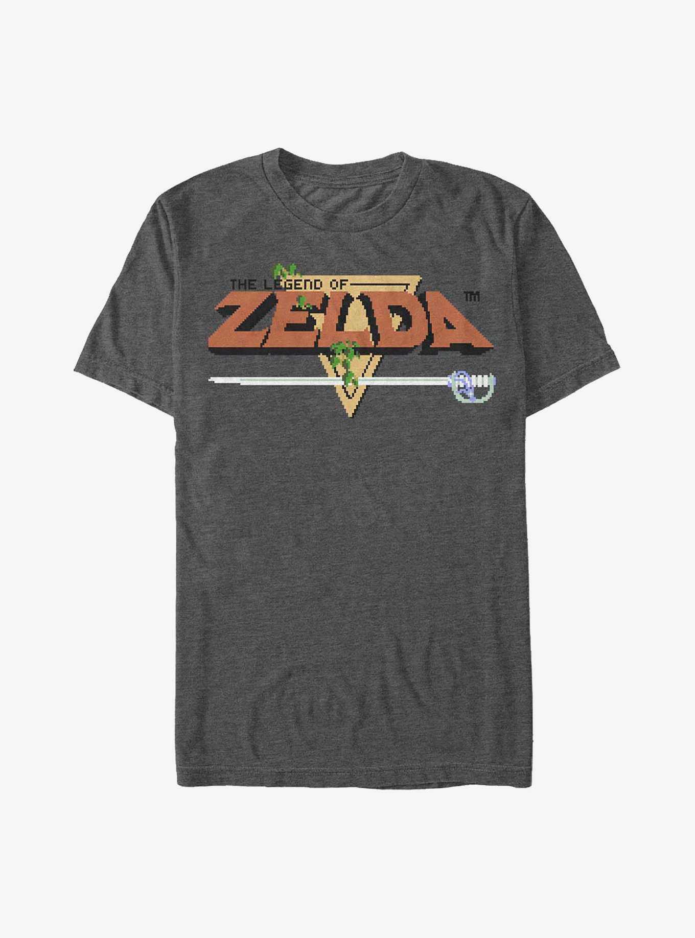 Nintendo Zelda Original Zelda Title T-Shirt, , hi-res