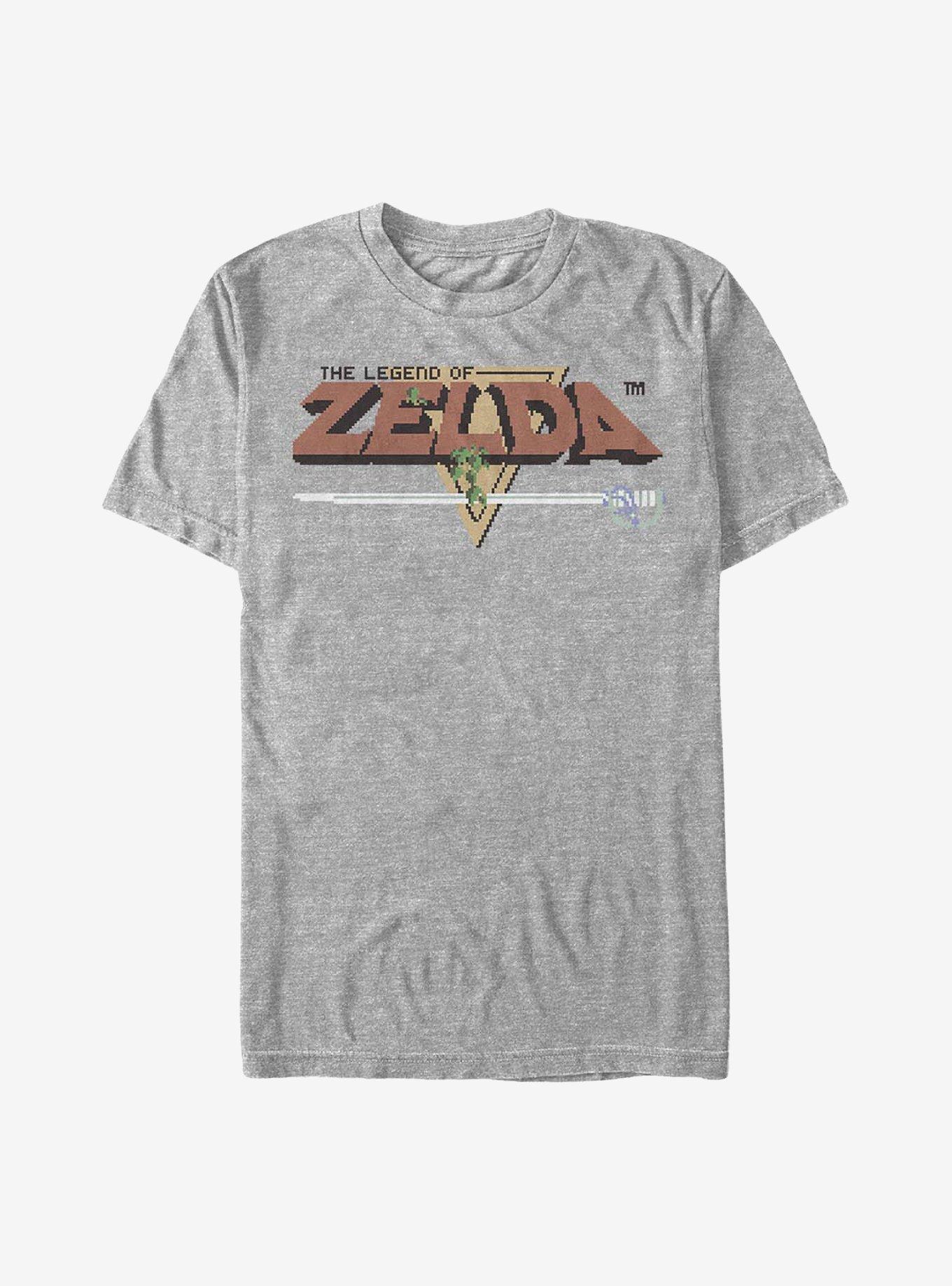 Nintendo Zelda Emblem T-Shirt, ATH HTR, hi-res