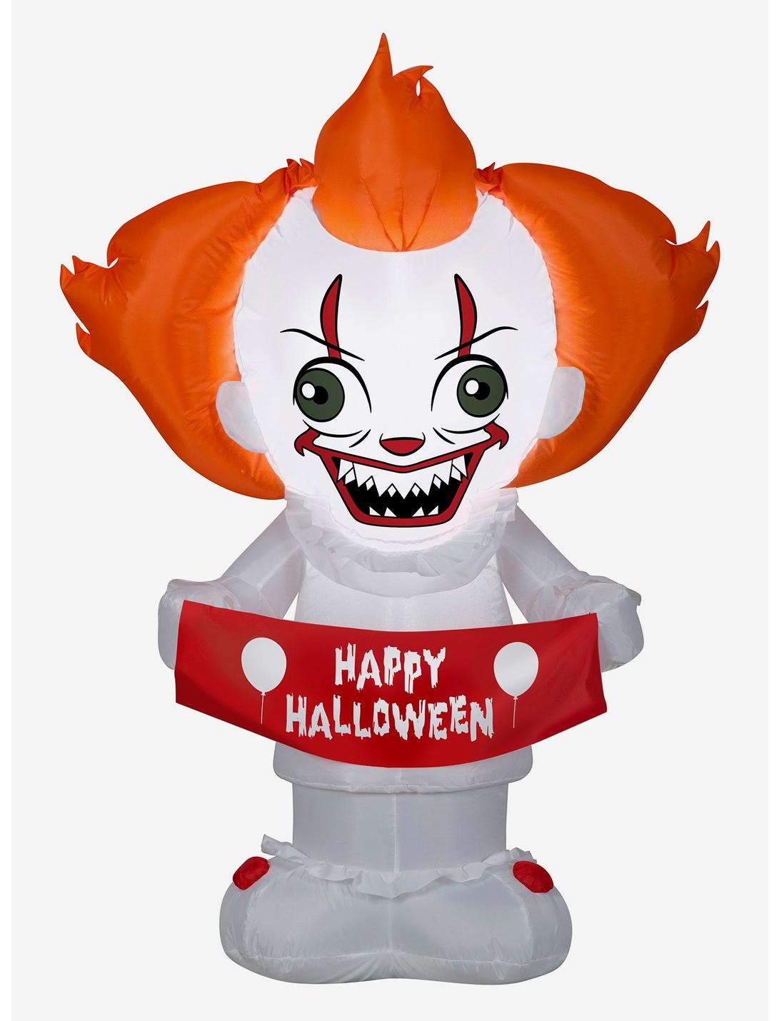 It Pennywise the Clown Inflatable Décor, , hi-res