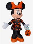 Disney Minnie Mouse Black and Orange Inflatable Décor, , hi-res