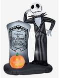 The Nightmare Before Christmas Jack Tombstone Inflatable Décor, , hi-res