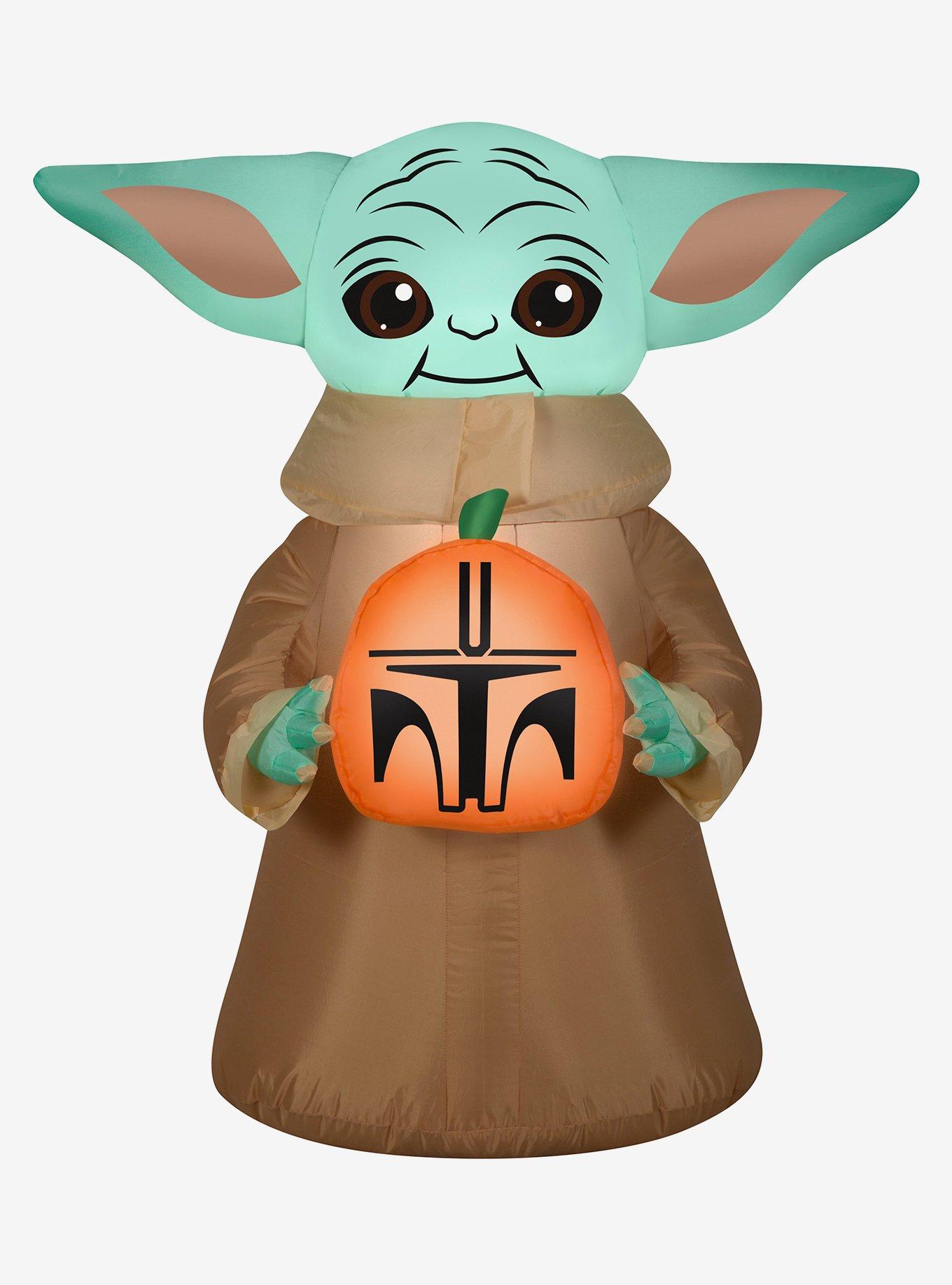 Star Wars The Mandalorian The Child Pumpkin Inflatable Décor Hot Topic