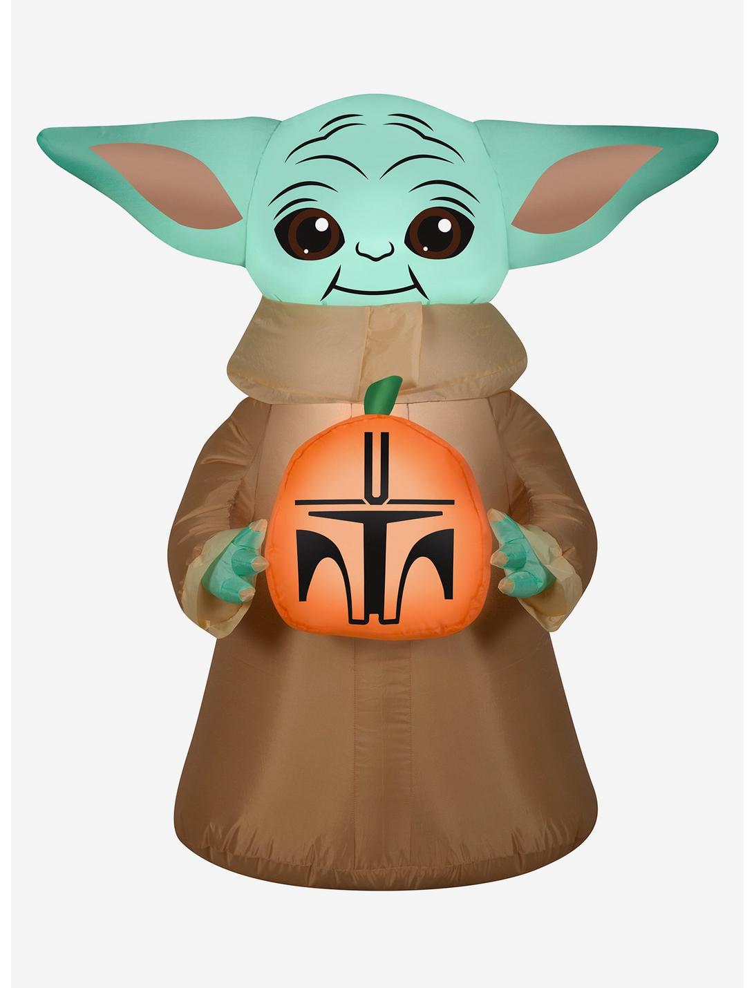 Star Wars The Mandalorian The Child Pumpkin Inflatable Décor, , hi-res
