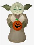 Star Wars Yoda Pumpkin Inflatable Décor, , hi-res
