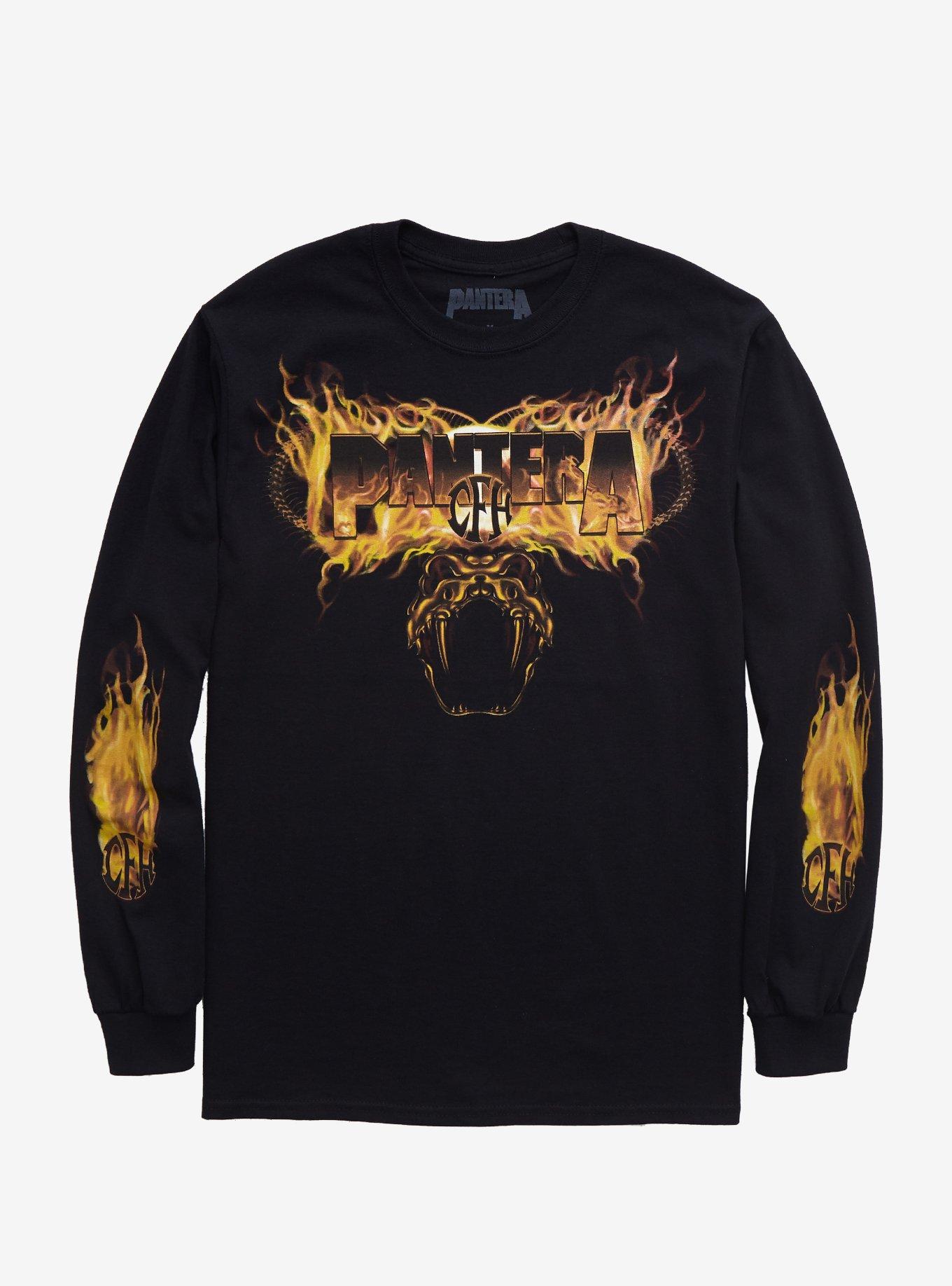 Pantera Cowboys From Hell Long-Sleeve T-Shirt, BLACK, hi-res