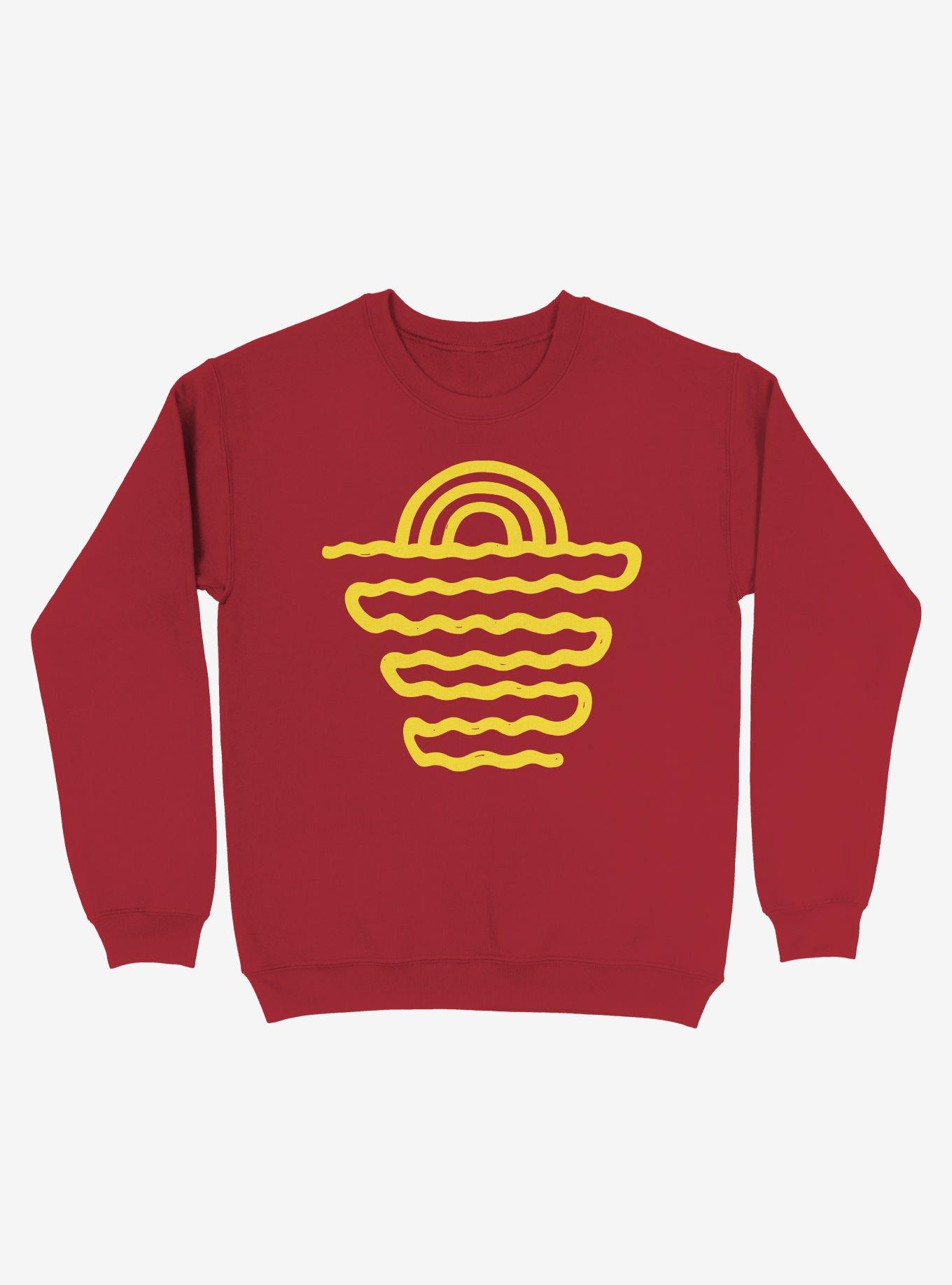 Coastline Art Sweatshirt, , hi-res