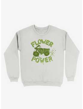 Flower Power Motorcycle Sweatshirt, , hi-res