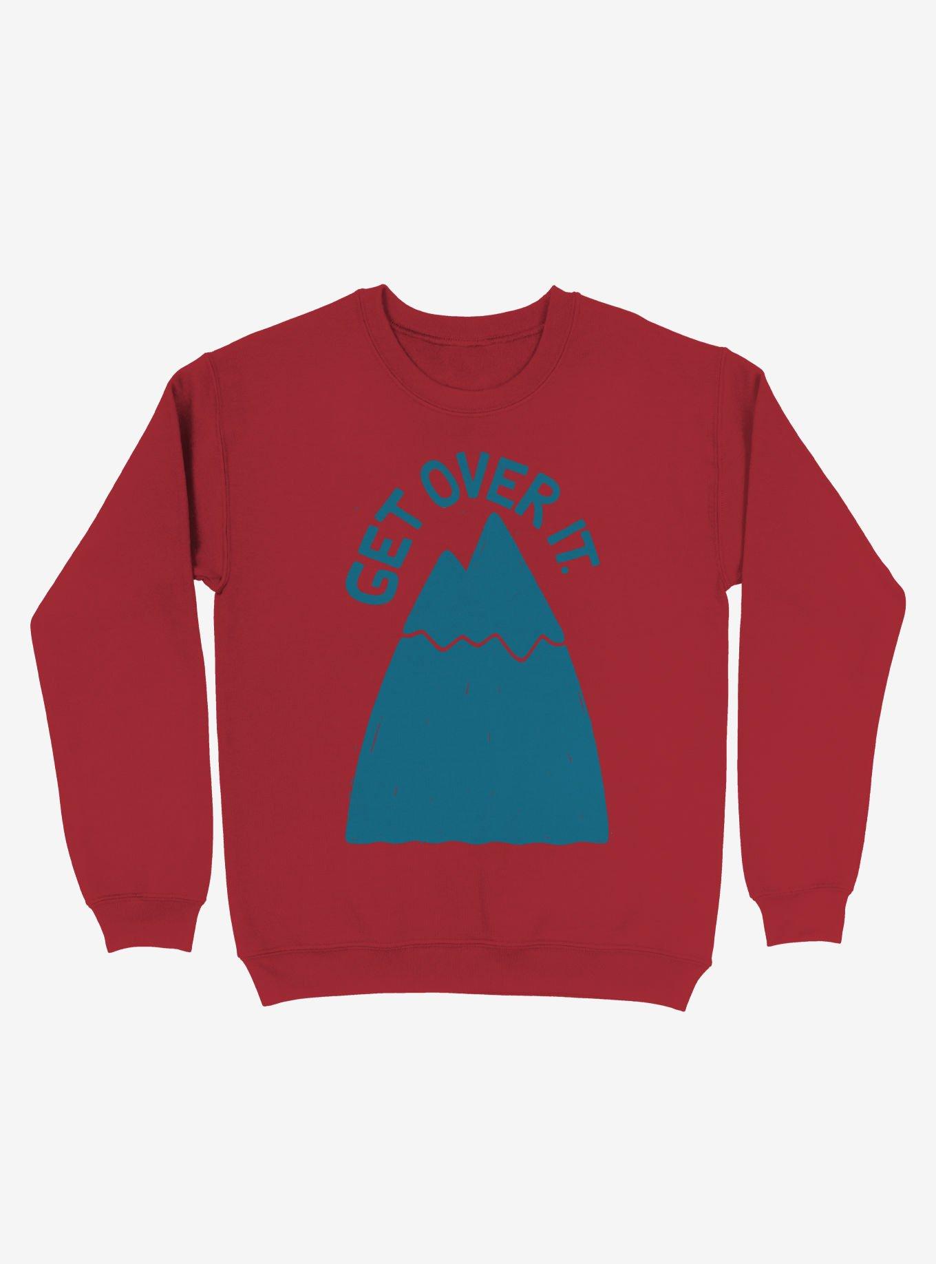 Get Over It Mountain Sweatshirt, , hi-res