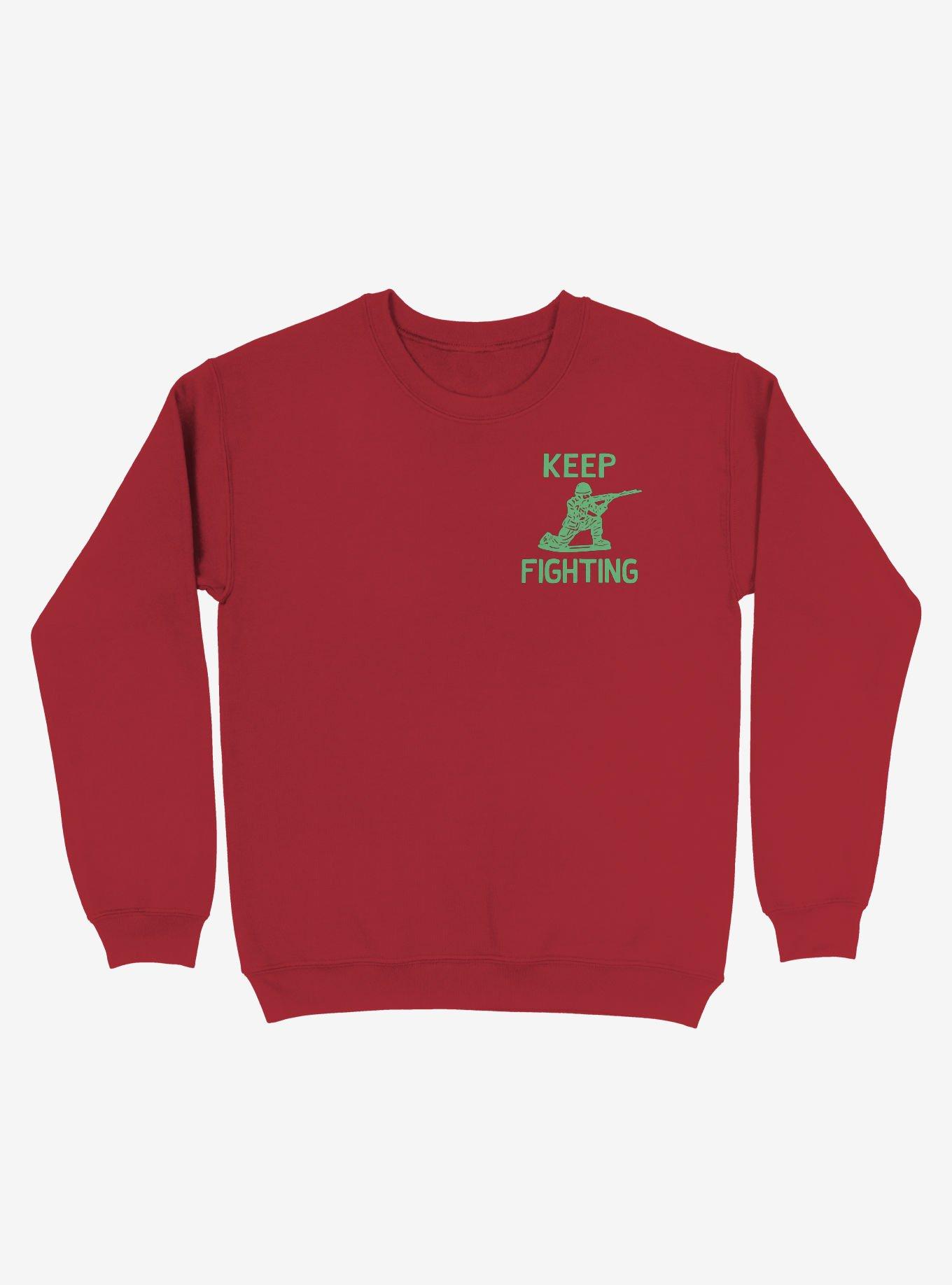 Keep Fighting Soldier Sweatshirt, , hi-res