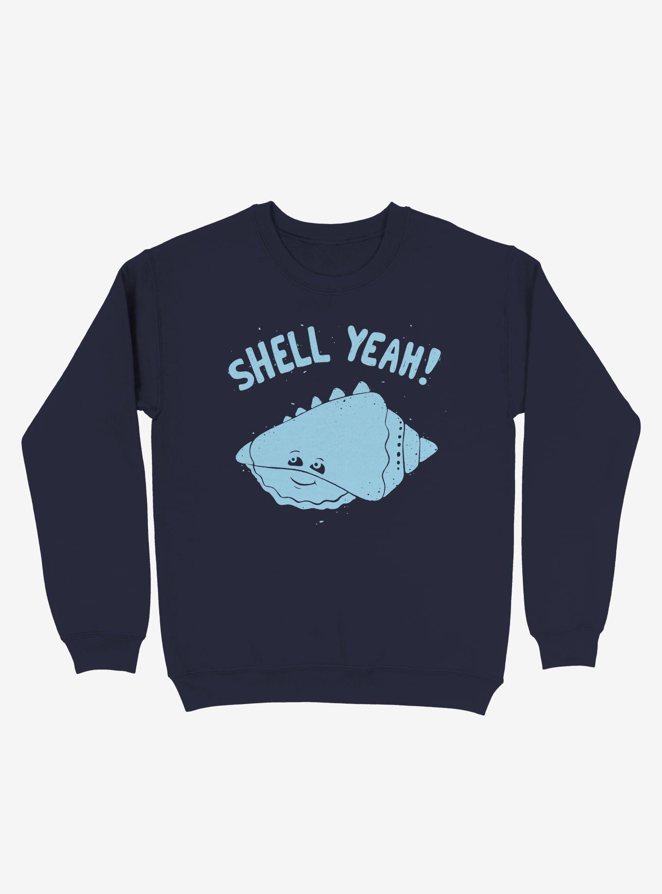 Shell Yeah! Sweatshirt, NAVY, hi-res