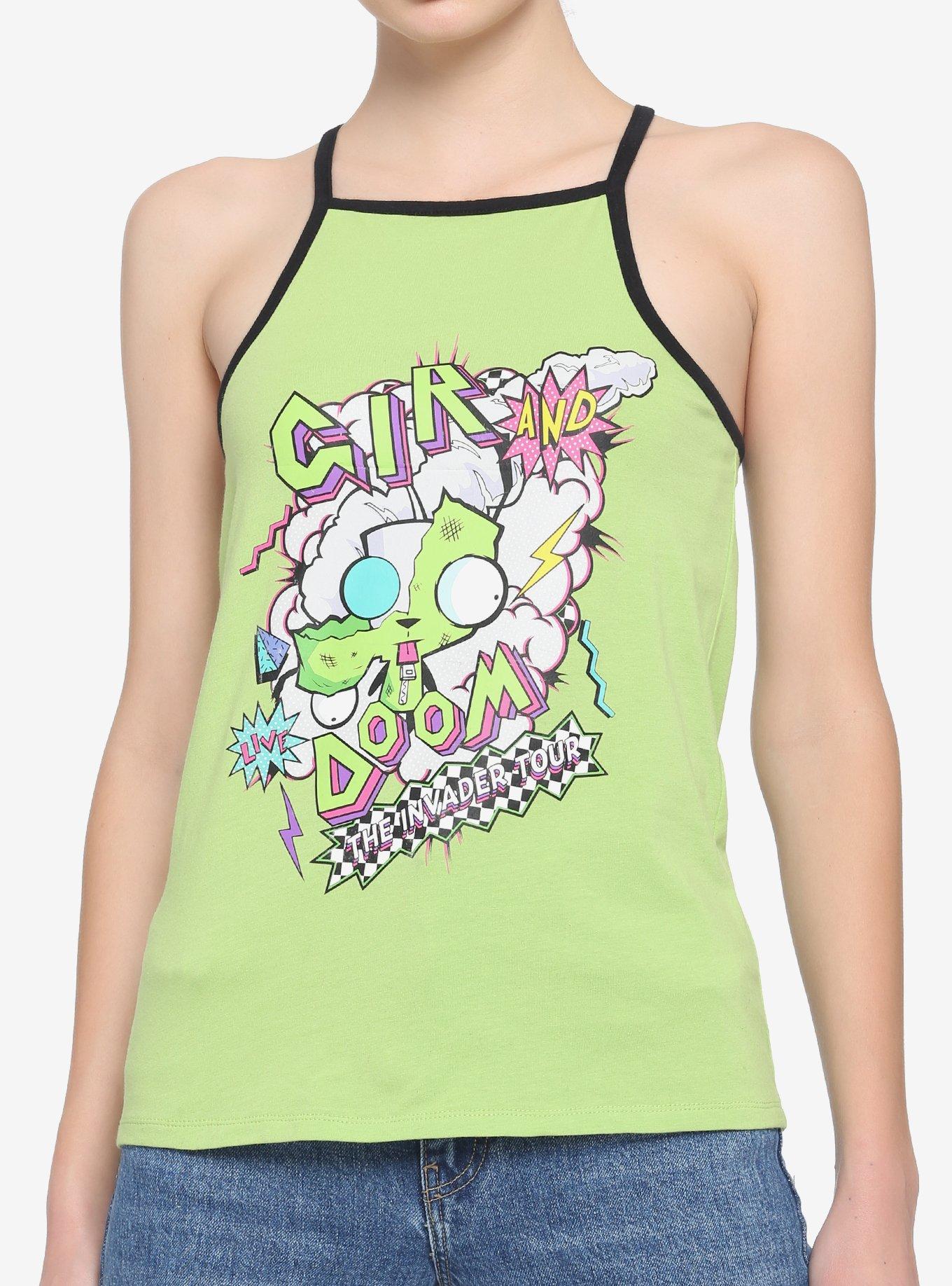 Invader Zim GIR Tour Girls Tank Top, MULTI, hi-res