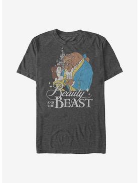Disney Beauty And The Beast Classic T-Shirt, CHAR HTR, hi-res