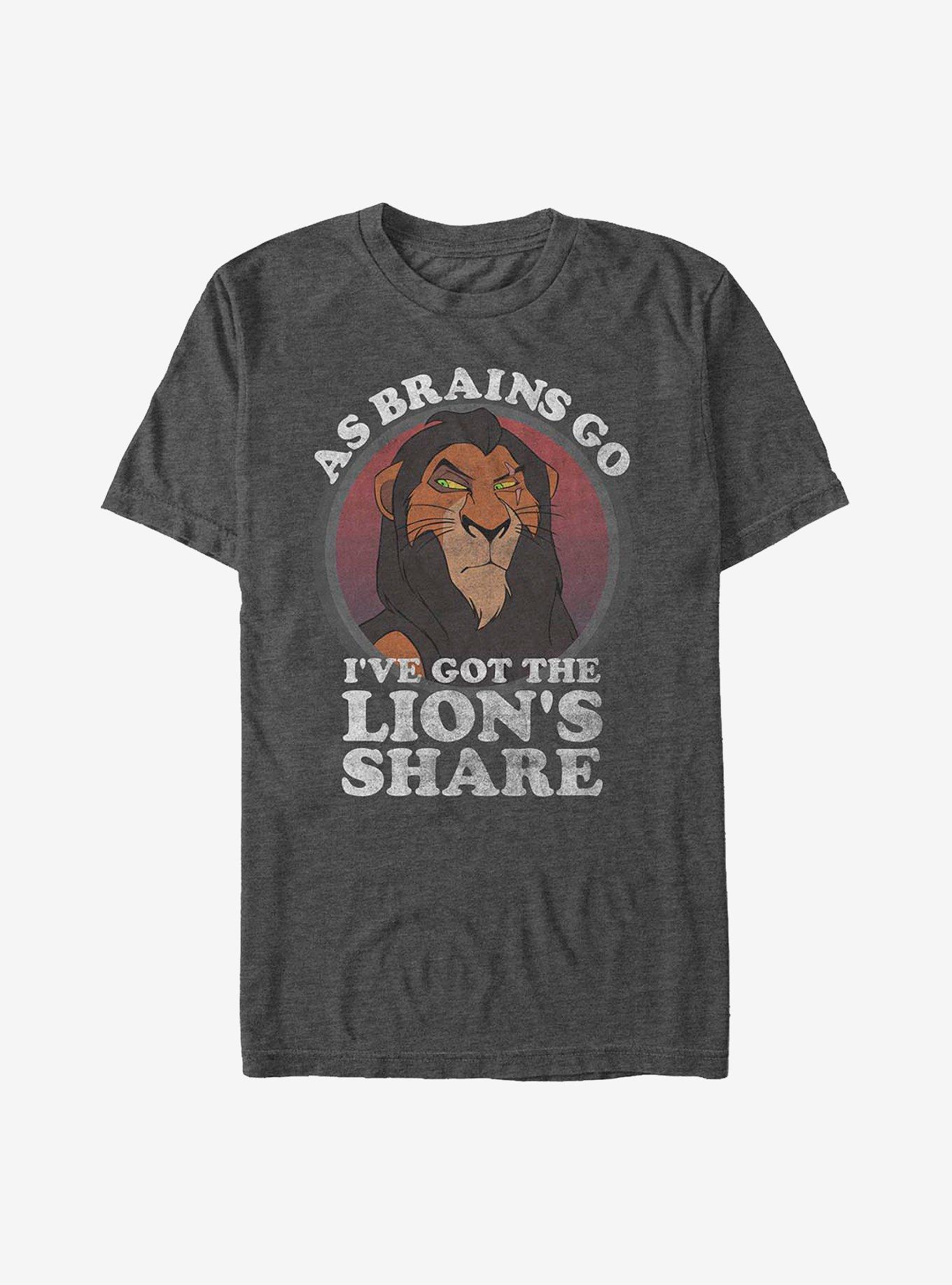 Disney The Lion King Confidence T-Shirt, CHAR HTR, hi-res