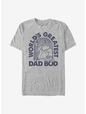 Disney The Little Mermaid Triton Dad Bod T-Shirt, ATH HTR, hi-res