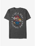 Nintendo Mario A 1-Up A Day T-Shirt, CHAR HTR, hi-res