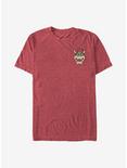 Nintendo Mario Bowser Badge T-Shirt, RED HTR, hi-res