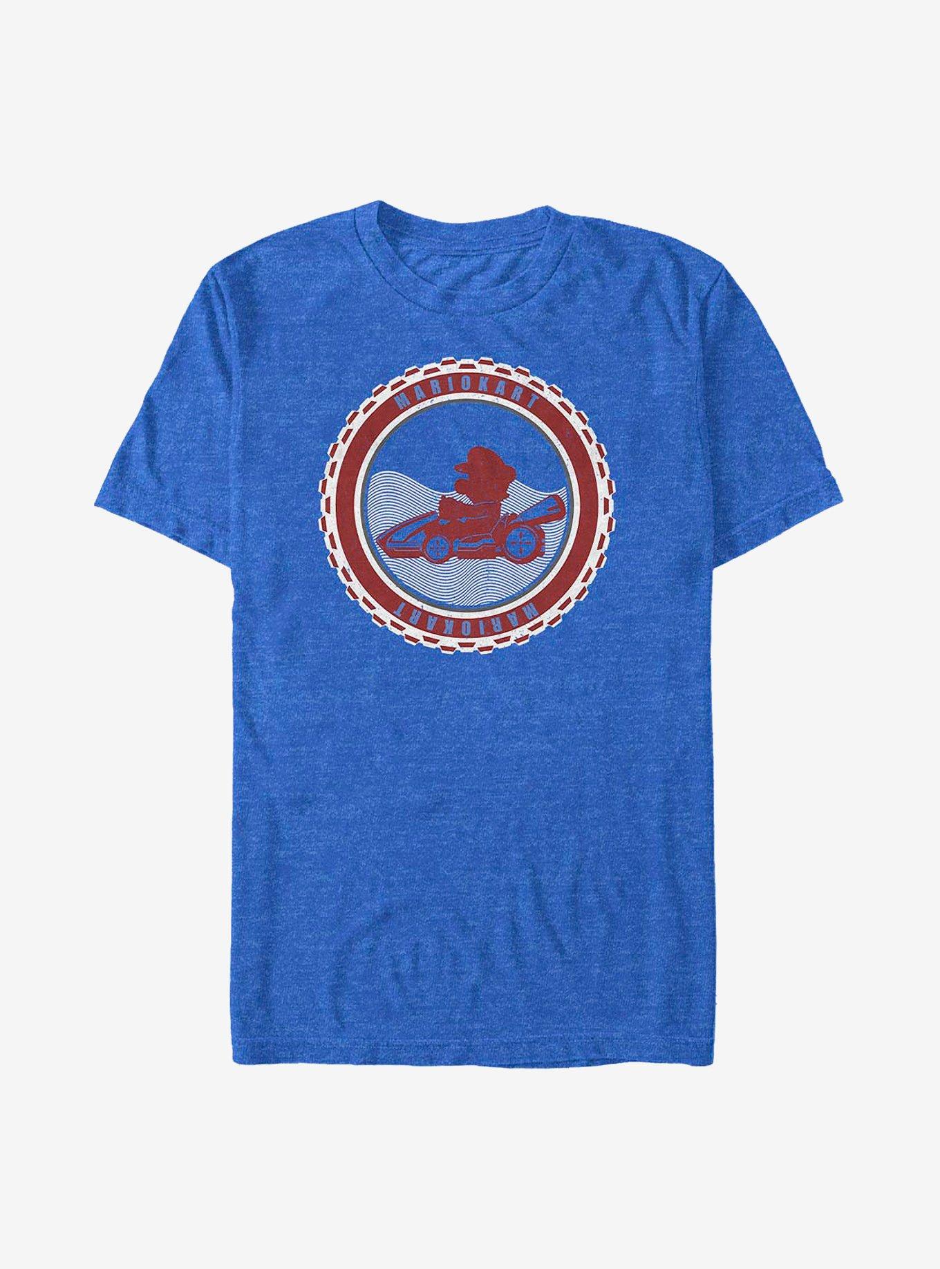 Nintendo Mario Driven Round T-Shirt, ROY HTR, hi-res