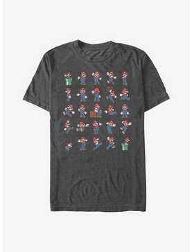 Nintendo Mario Super Grid T-Shirt, , hi-res