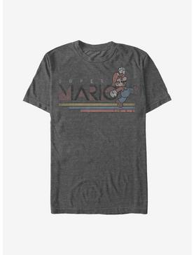 Nintendo Mario Super Lines T-Shirt, CHAR HTR, hi-res