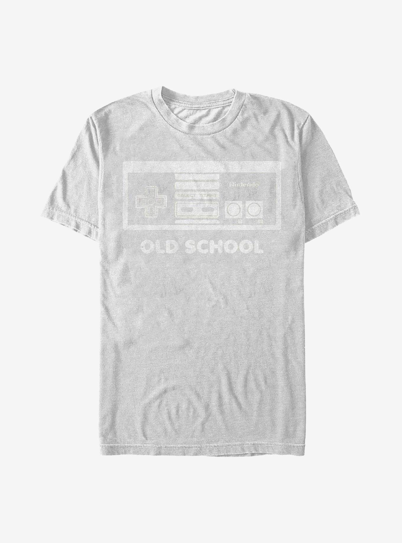 Nintendo NES Old School T-Shirt, RED HTR, hi-res