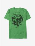 Nintendo Zelda Vintage Fighter T-Shirt, KEL HTR, hi-res