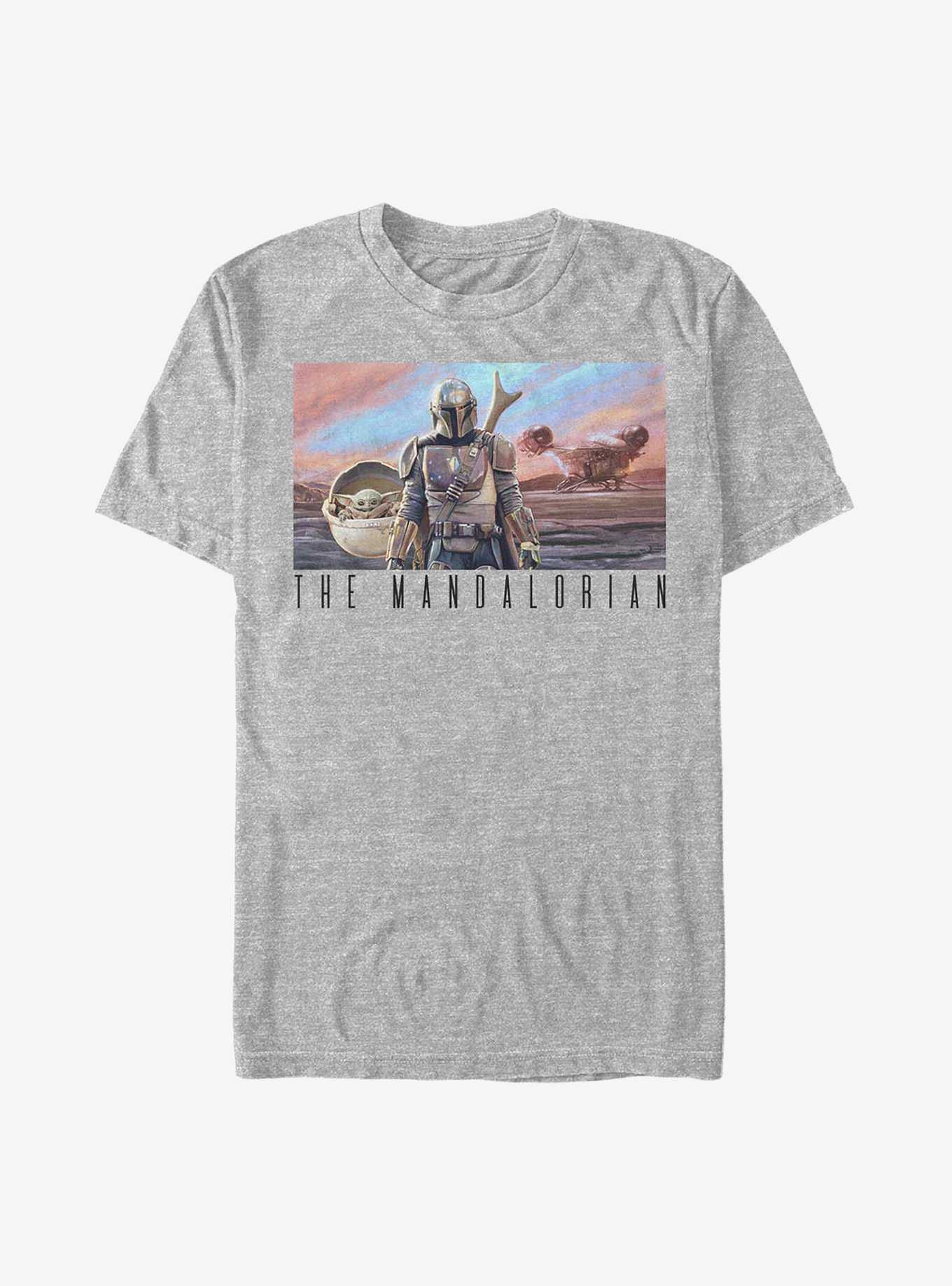 Star Wars The Mandalorian Family Postcard T-Shirt, , hi-res