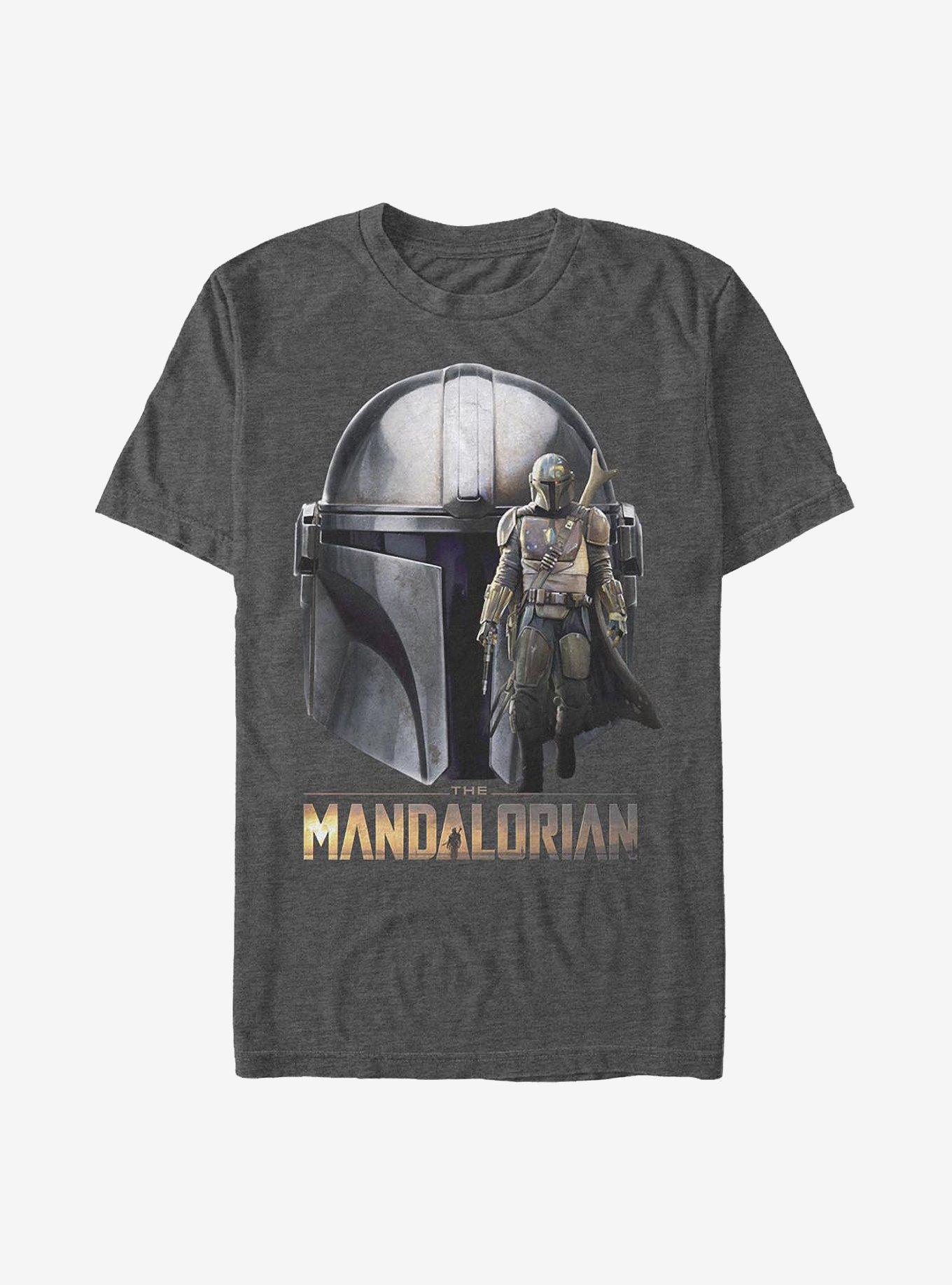 Star Wars The Mandalorian Mando Head T-Shirt, , hi-res