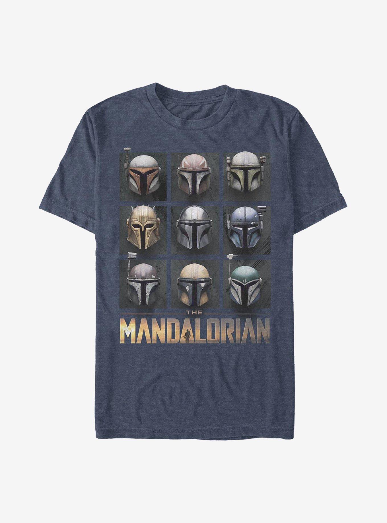Star Wars The Mandalorian Mando Helmet Boxup T-Shirt, , hi-res