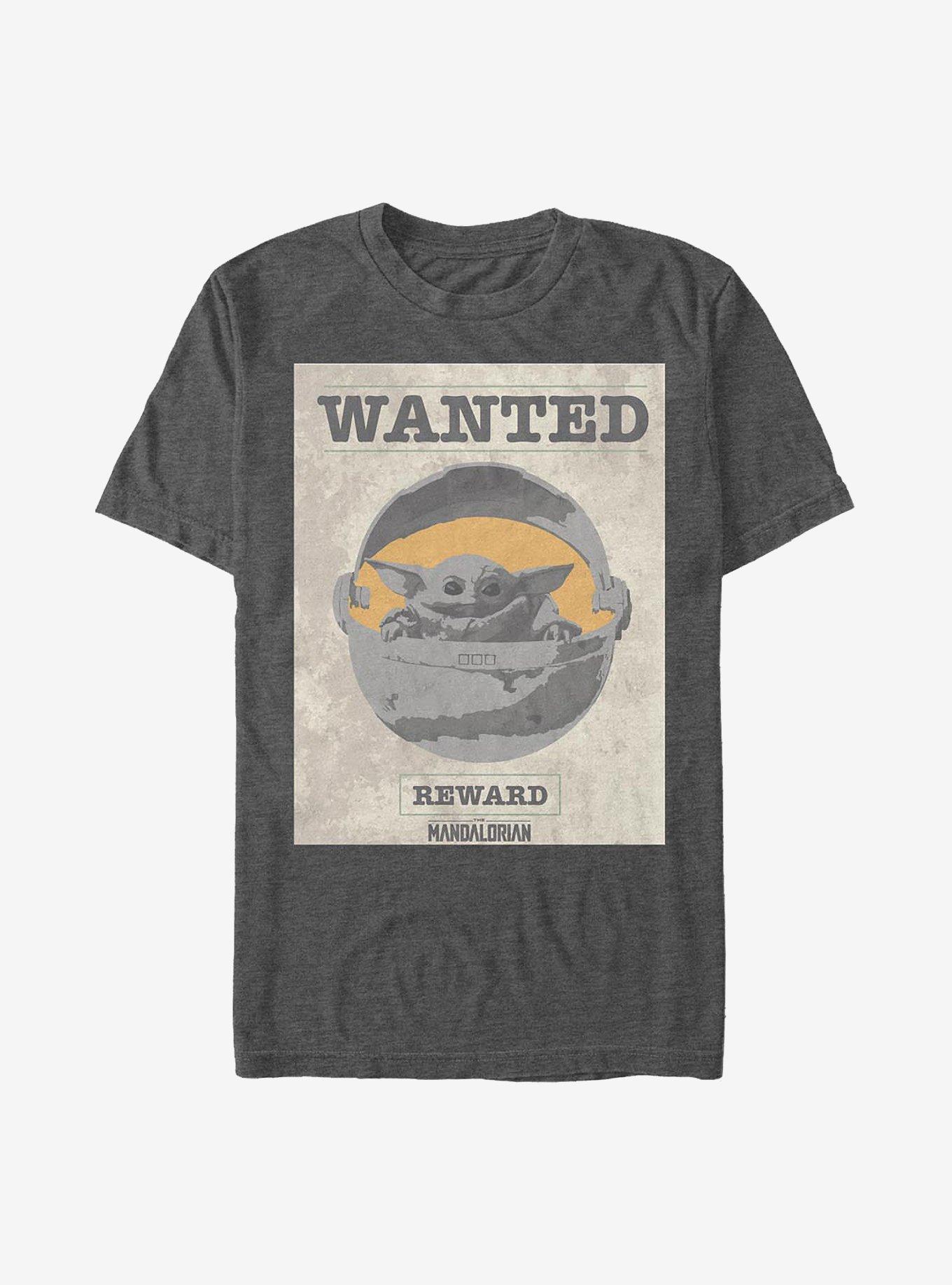 Star Wars The Mandalorian Wanted Child T-Shirt