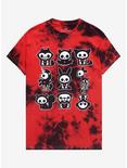 Skelanimals Group Tie-Dye Girls T-Shirt, MULTI, hi-res