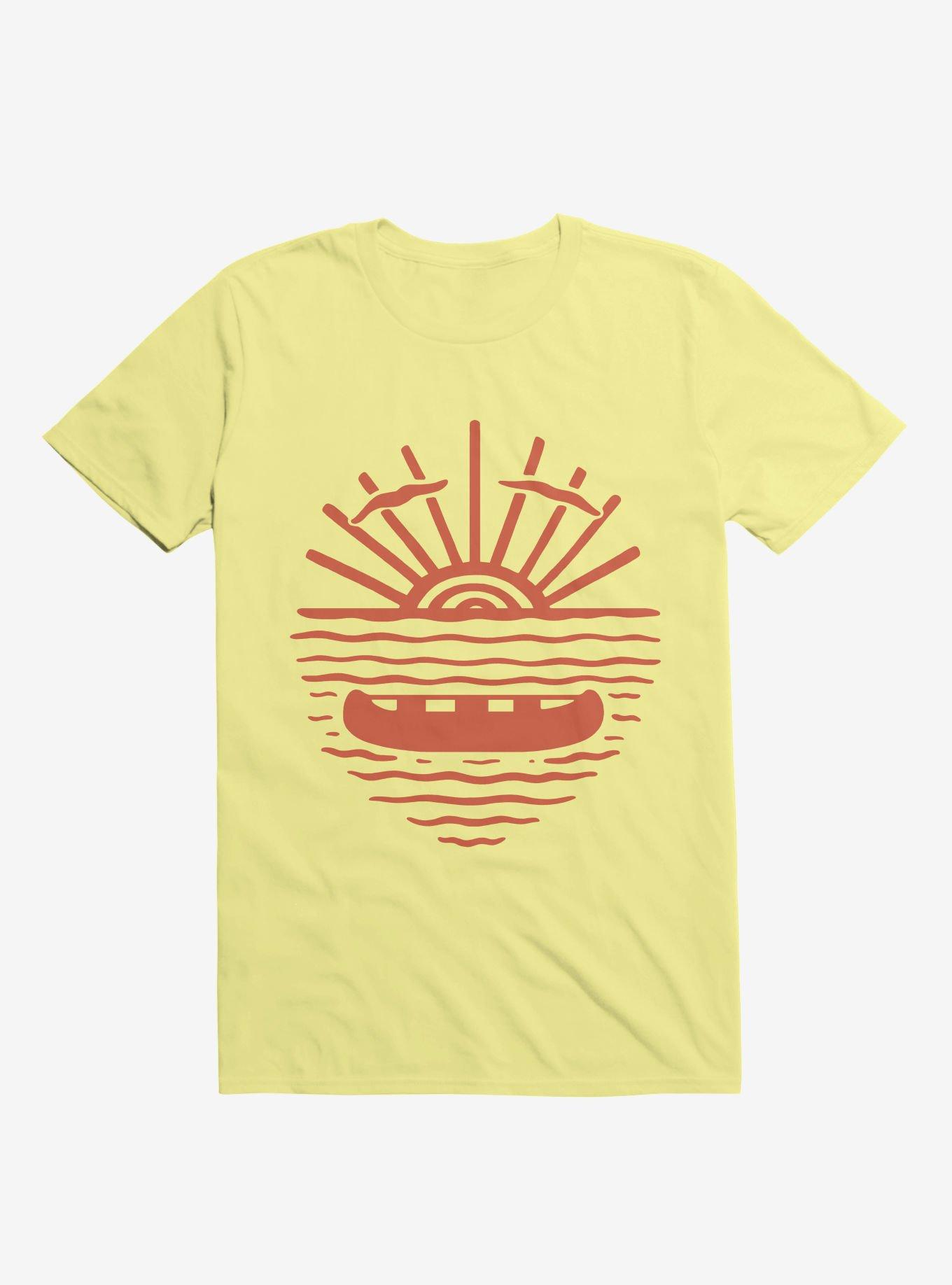 A New Wave Art T-Shirt, CORN SILK, hi-res
