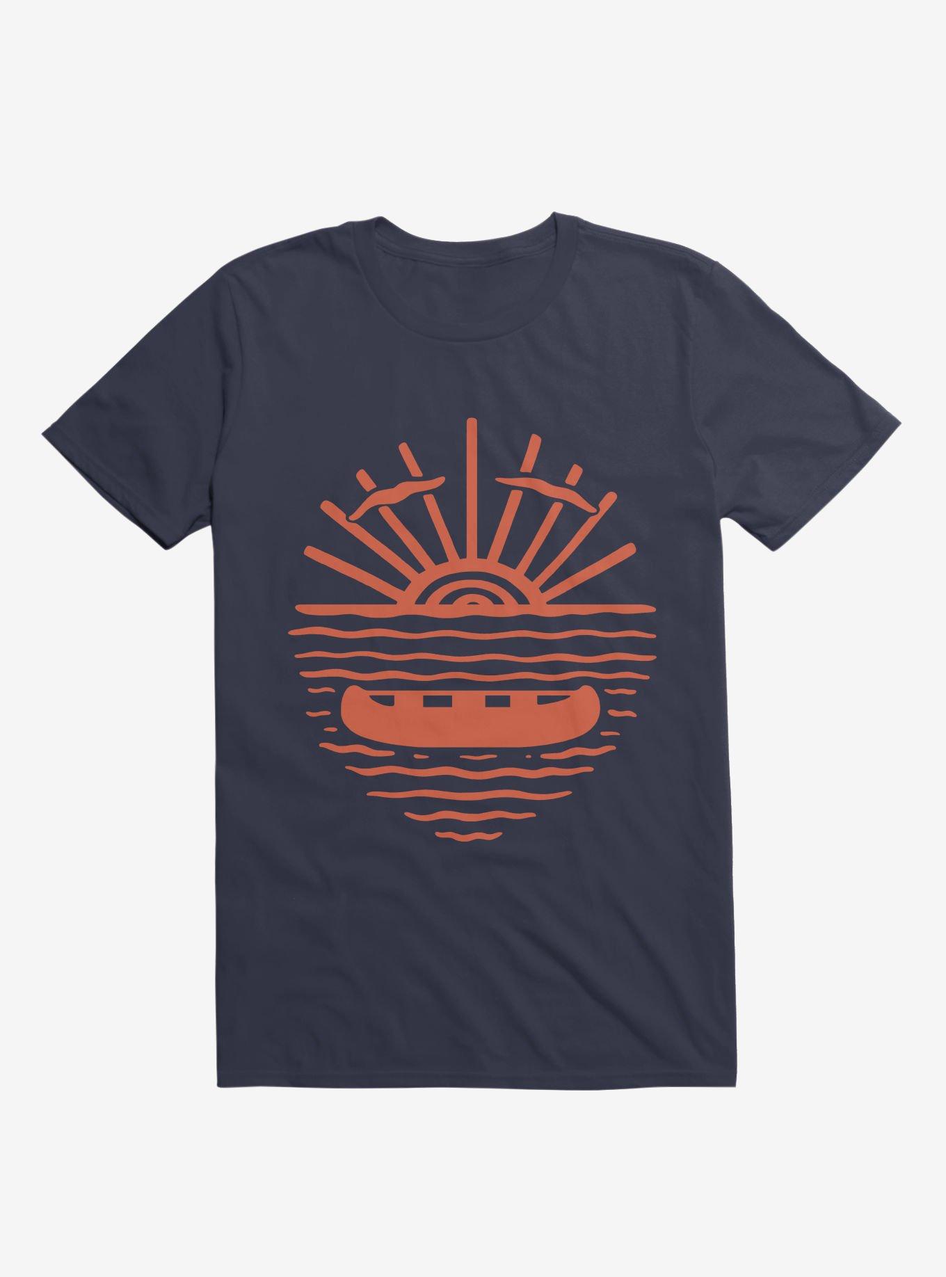 A New Wave Art T-Shirt, NAVY, hi-res