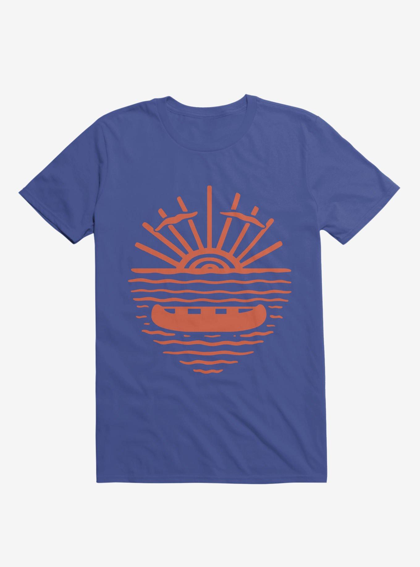 A New Wave Art T-Shirt, ROYAL, hi-res