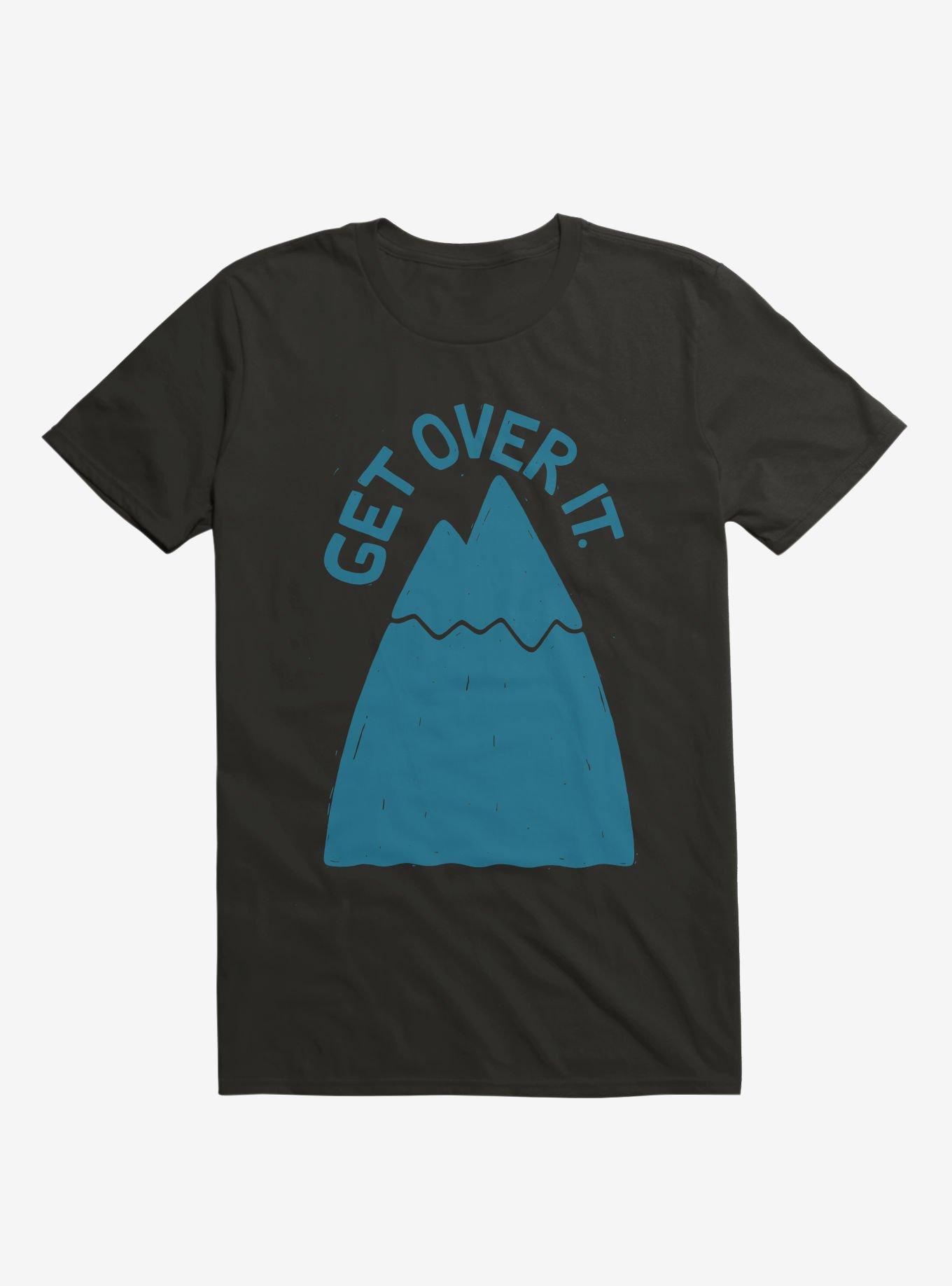 Get Over It Mountain T-Shirt, BLACK, hi-res