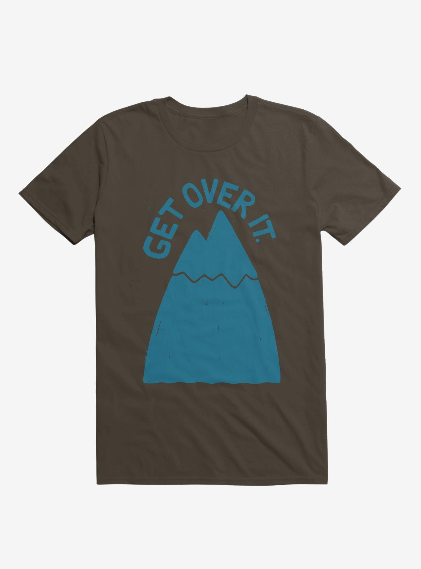 Get Over It Mountain T-Shirt, BROWN, hi-res