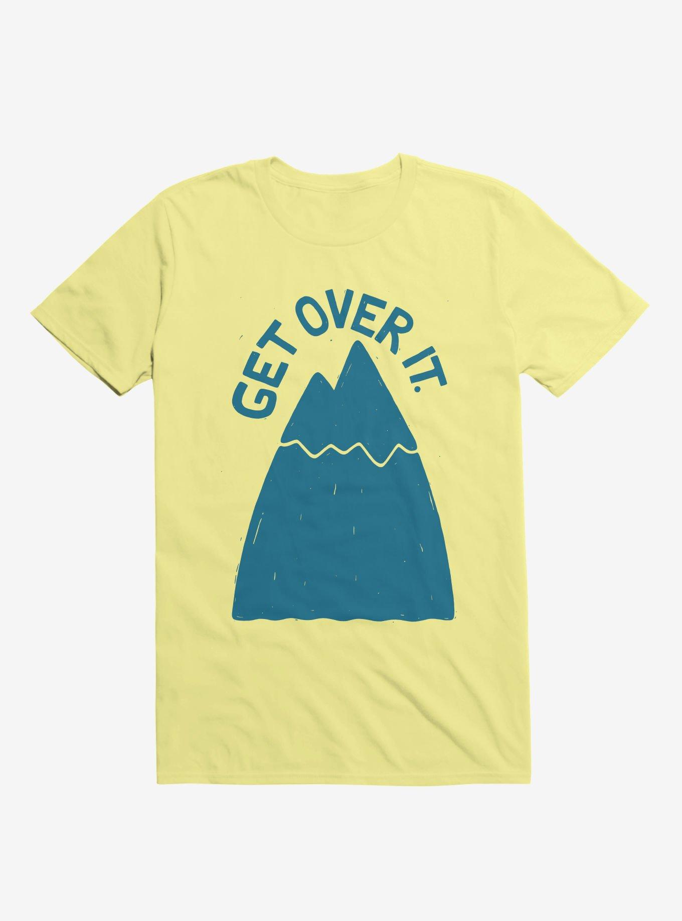 Get Over It Mountain T-Shirt, CORN SILK, hi-res