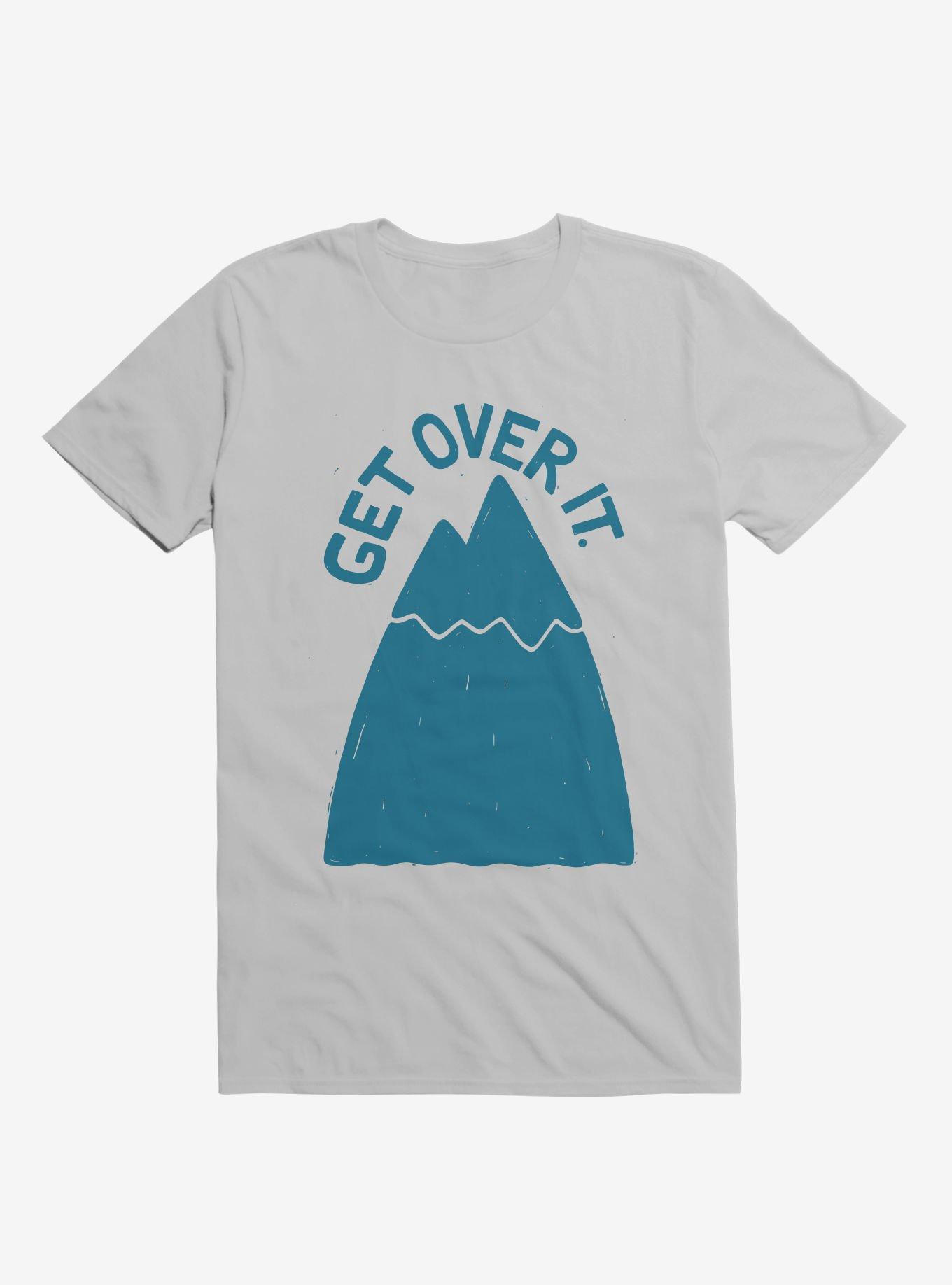Get Over It Mountain T-Shirt, ICE GREY, hi-res
