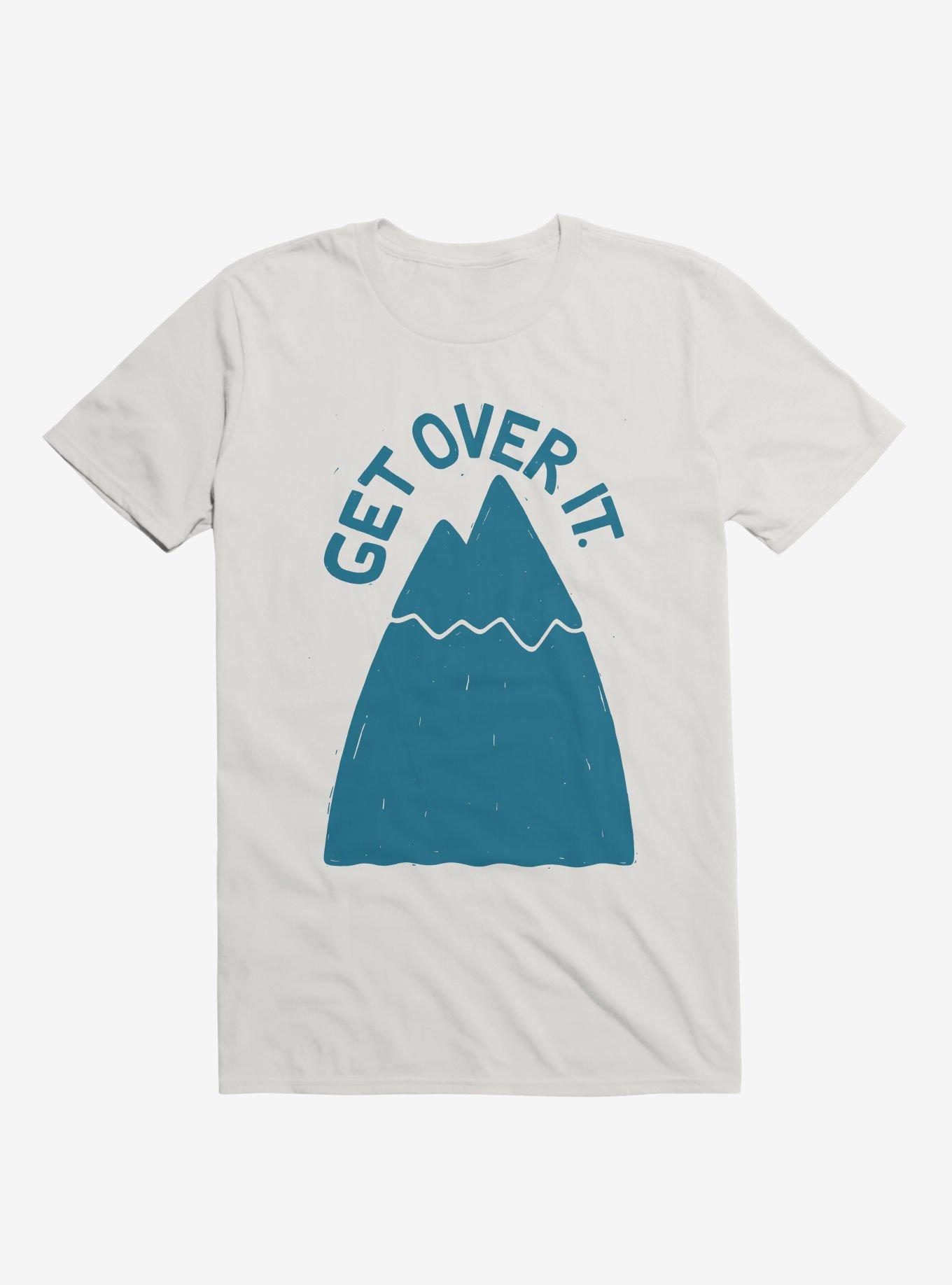 Get Over It Mountain T-Shirt, WHITE, hi-res