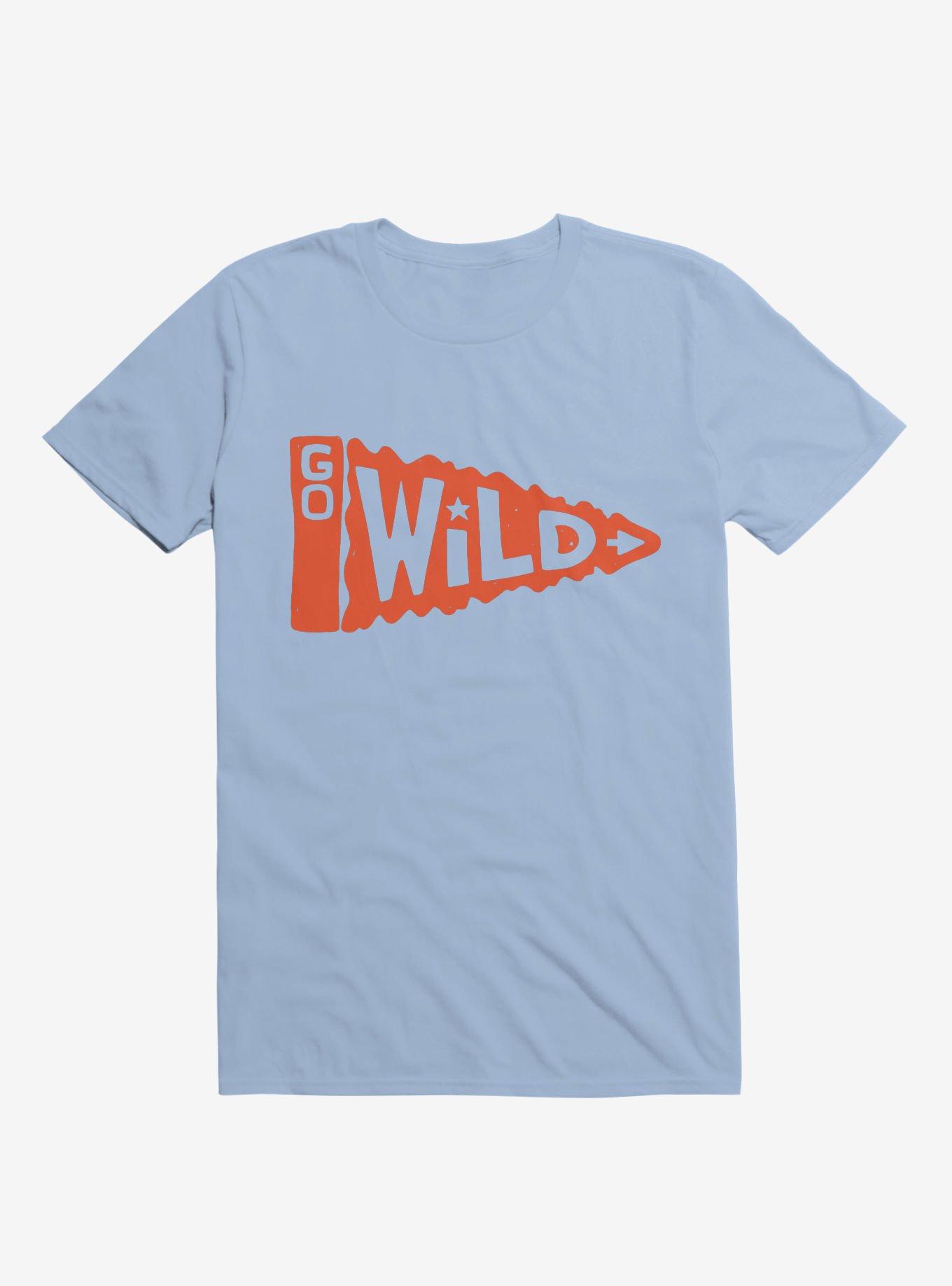 Go Wild T-Shirt, LIGHT BLUE, hi-res