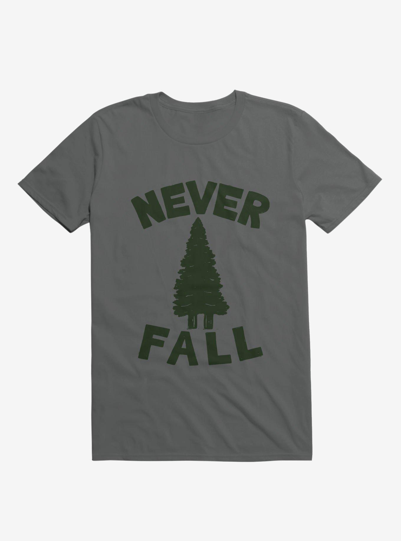 Never Fall Tree T-Shirt, ASPHALT, hi-res