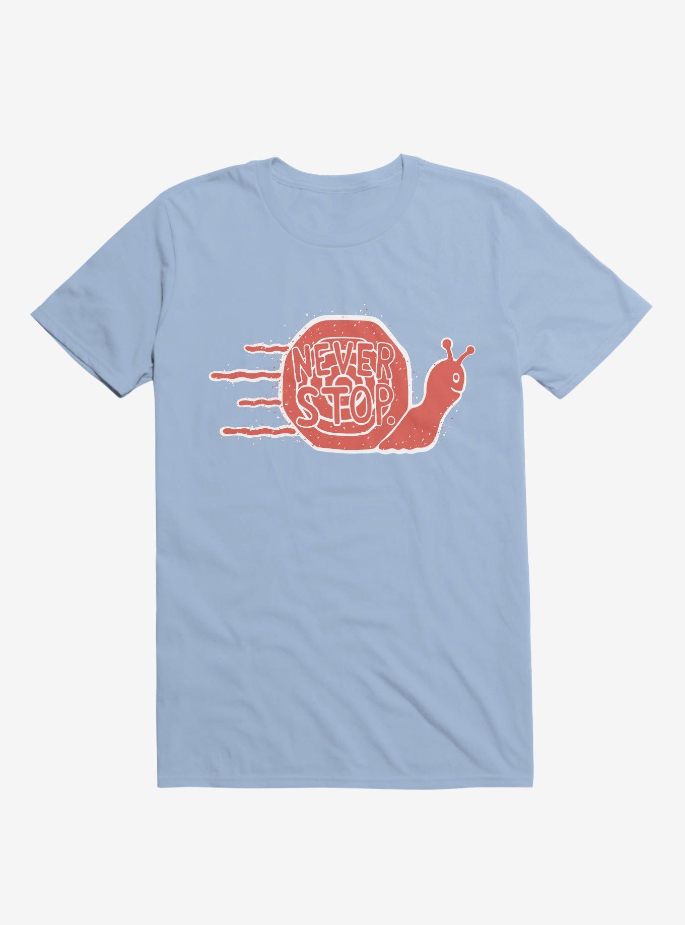 Never Stop Snail T-Shirt, , hi-res