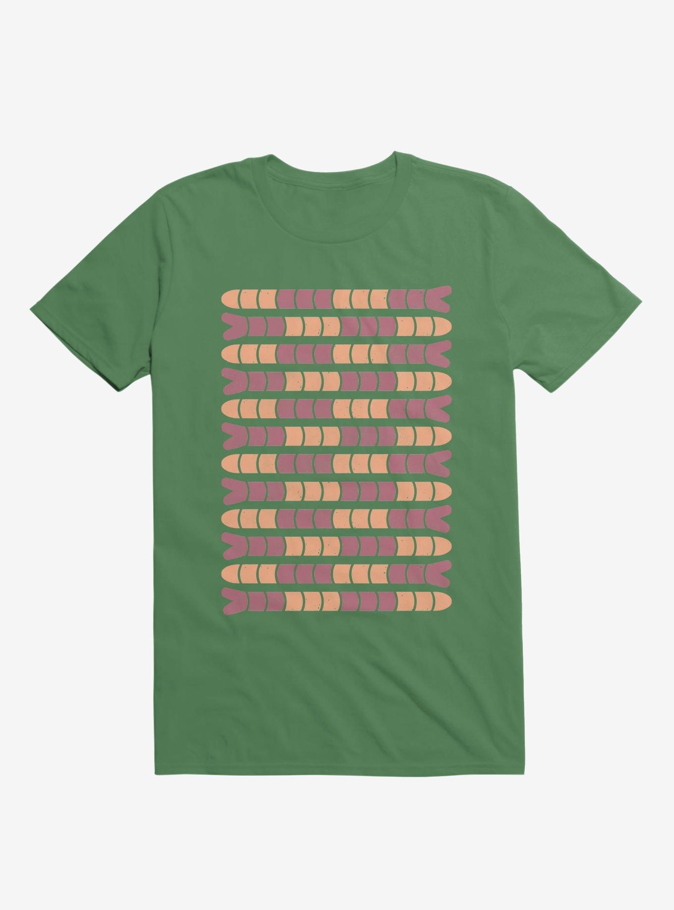 Worm Art T-Shirt, KELLY GREEN, hi-res