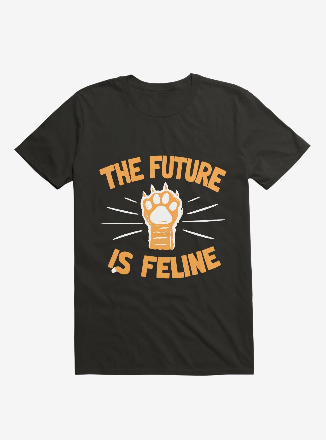 The Future Is Feline Cat T-Shirt, , hi-res